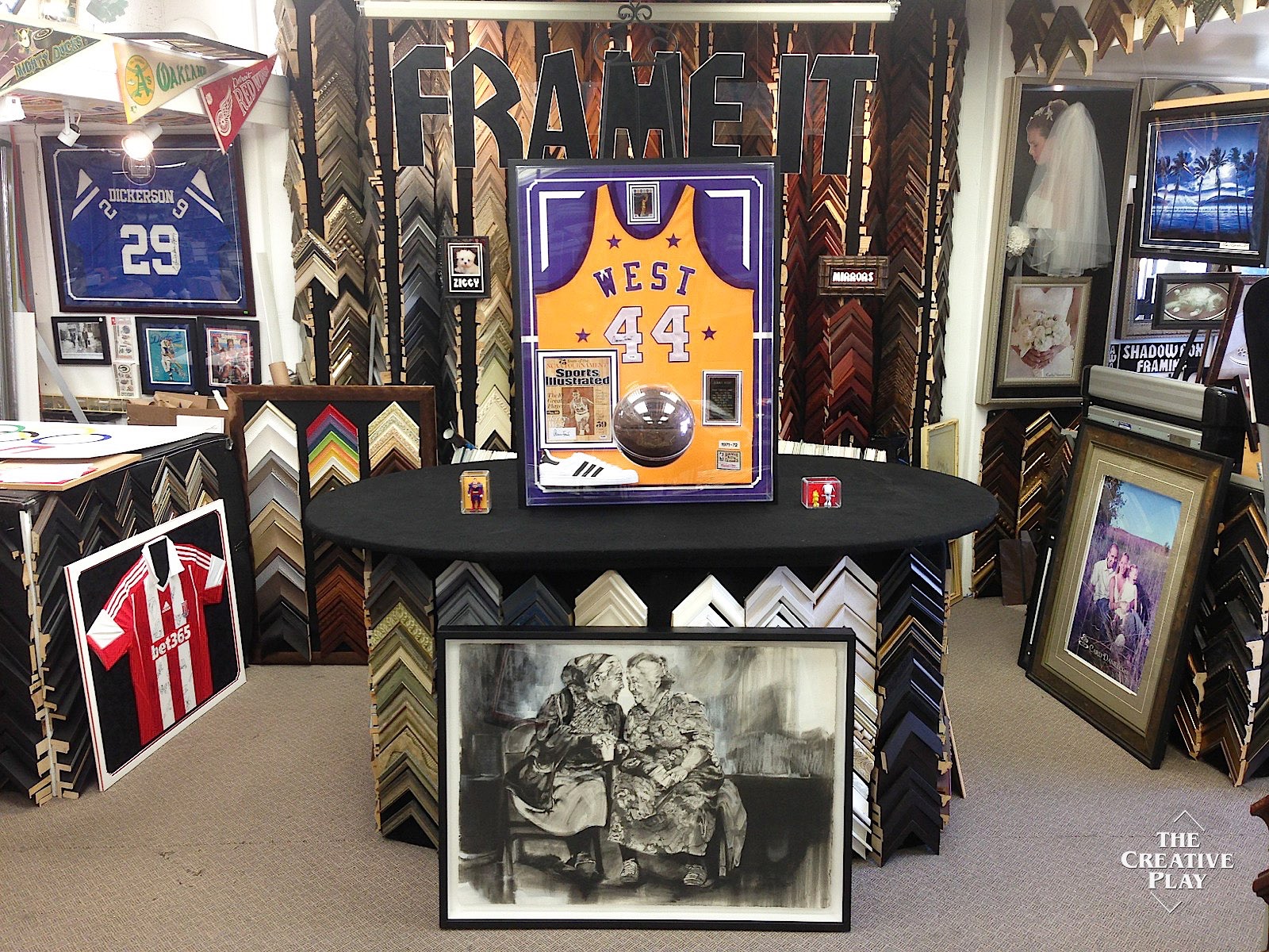 Pin by The Creative Play on Creative Jersey Framing